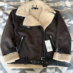 Zara Double Faced Coat NWT
